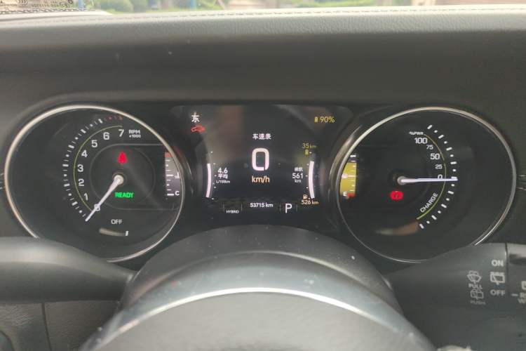 Used Jeep Wrangler New Energy 2021 Four-Door 2.0T 4xe Sahara Instrument Cluster