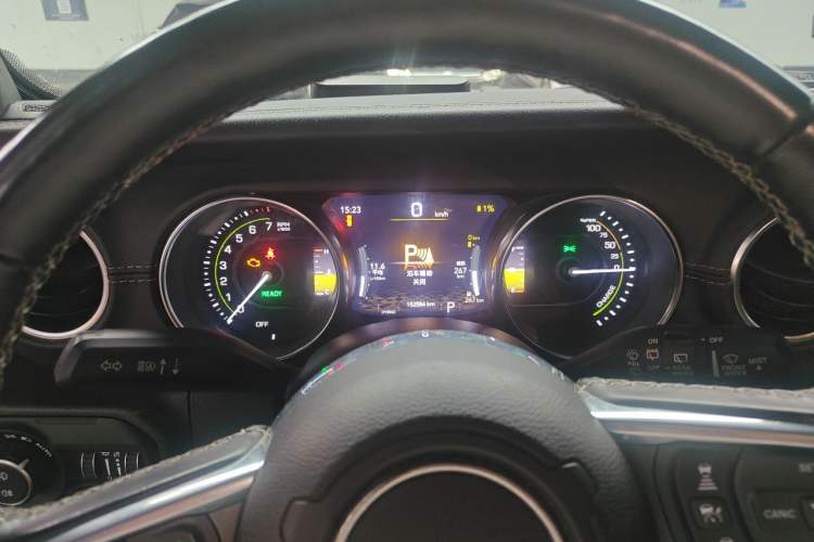 Used Jeep Wrangler New Energy 2021 Four-Door 2.0T 4xe Sahara Instrument Cluster