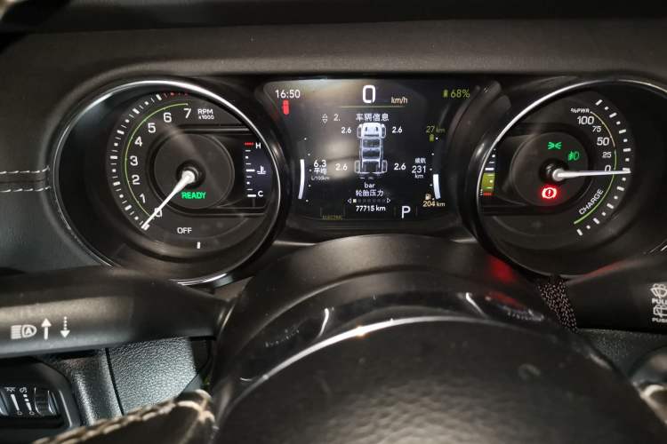 Used Jeep Wrangler New Energy 2021 Four-Door 2.0T 4xe Sahara Instrument Cluster