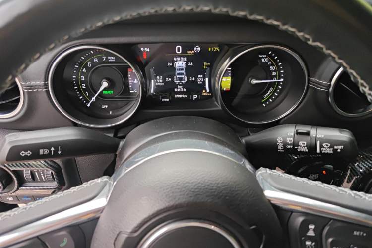 Used Jeep Wrangler New Energy 2021 Four-Door 2.0T 4xe Sahara Instrument Cluster