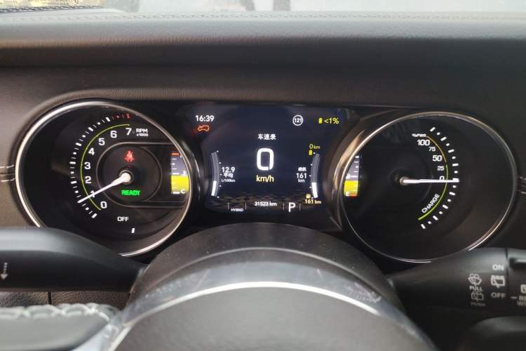 Used Jeep Wrangler New Energy 2021 Four-Door 2.0T 4xe Sahara First Edition Instrument Cluster