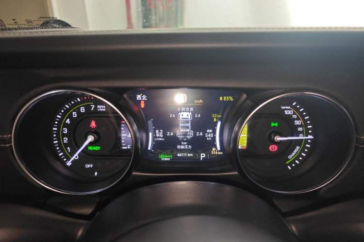 Used Jeep Wrangler New Energy 2021 Four-Door 2.0T 4xe Sahara Instrument Cluster