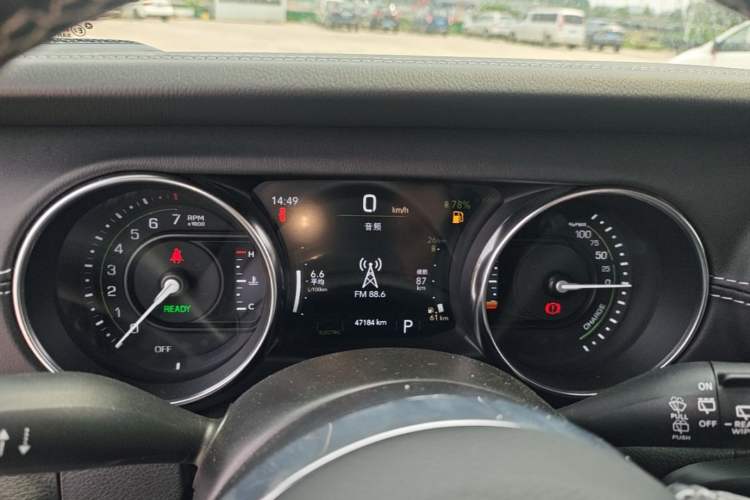 Used Jeep Wrangler New Energy 2021 Four-Door 2.0T 4xe Sahara Instrument Cluster