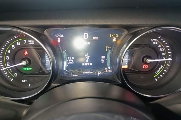 Used Jeep Wrangler New Energy 2021 Four-Door 2.0T 4xe Sahara First Edition Instrument Cluster