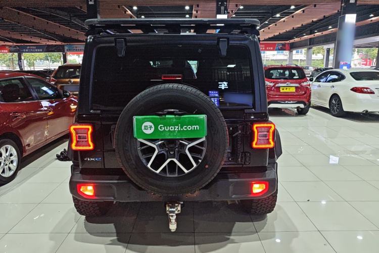 Used Jeep Wrangler New Energy 2021 Four-Door 2.0T 4xe Sahara Rear
