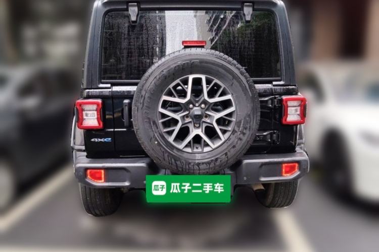 Used Jeep Wrangler New Energy 2021 Four-Door 2.0T 4xe Sahara Rear