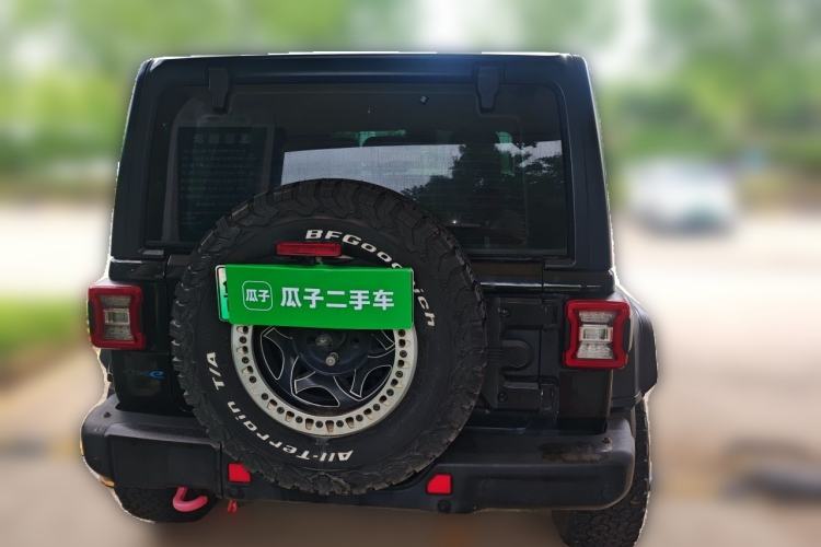 Used Jeep Wrangler New Energy 2021 Four-Door 2.0T 4xe Robin Hood Rear