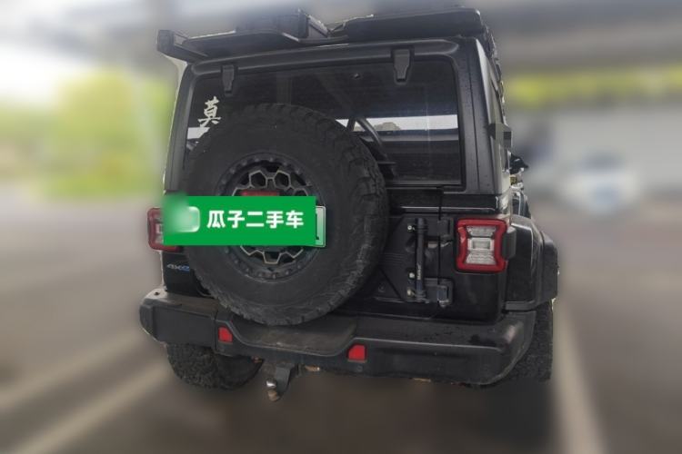 Used Jeep Wrangler New Energy 2021 Four-Door 2.0T 4xe Sahara Rear
