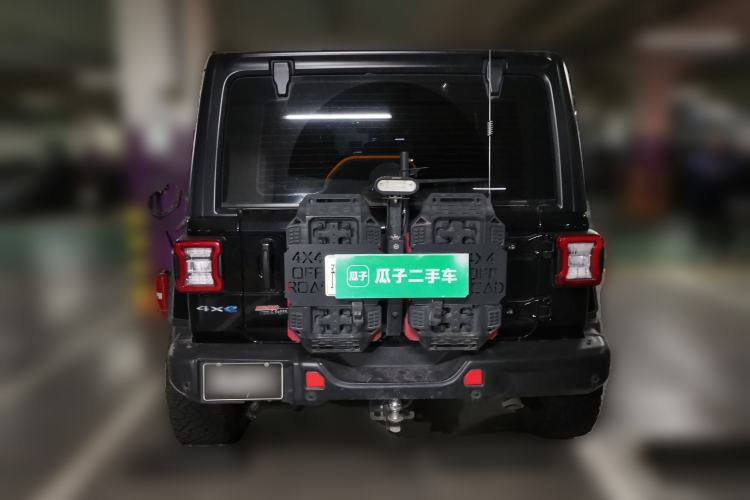 Used Jeep Wrangler New Energy 2021 Four-Door 2.0T 4xe Sahara Rear