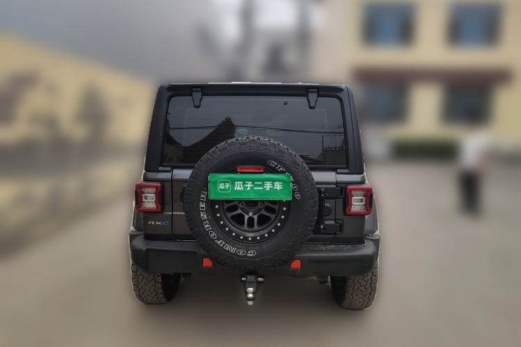Used Jeep Wrangler New Energy 2021 Four-Door 2.0T 4xe Sahara First Edition Rear