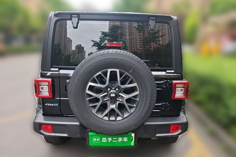 Used Jeep Wrangler New Energy 2021 Four-Door 2.0T 4xe Sahara First Edition Rear