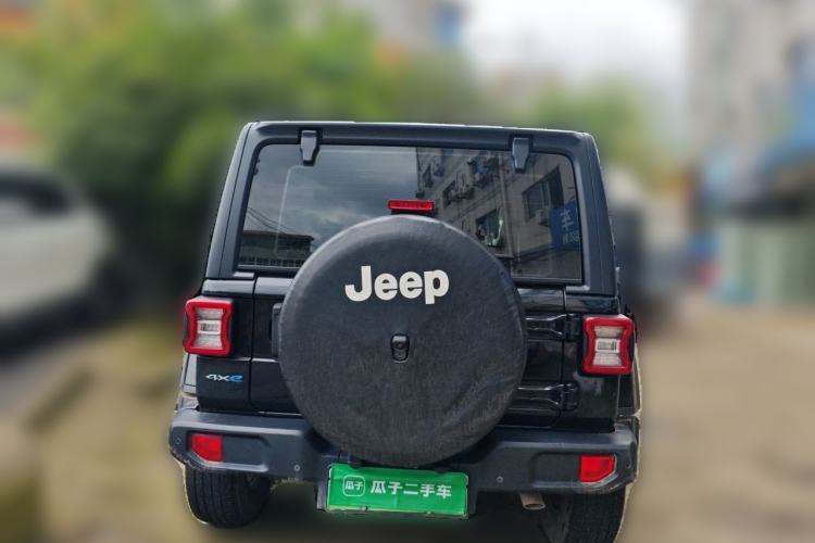 Used Jeep Wrangler New Energy 2021 Four-Door 2.0T 4xe Sahara First Edition Rear