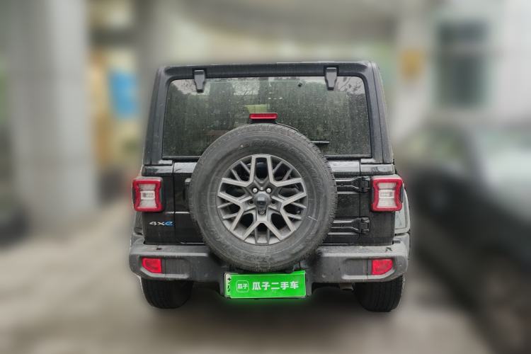 Used Jeep Wrangler New Energy 2021 Four-Door 2.0T 4xe Sahara First Edition Rear