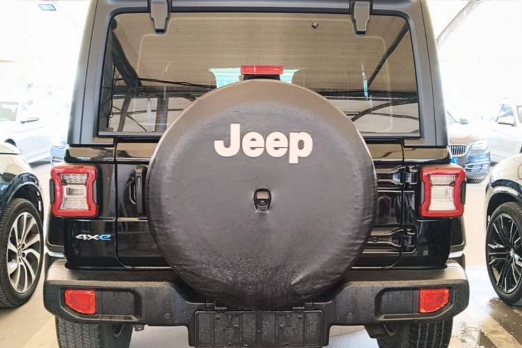 Used Jeep Wrangler New Energy 2021 Four-Door 2.0T 4xe Sahara Rear