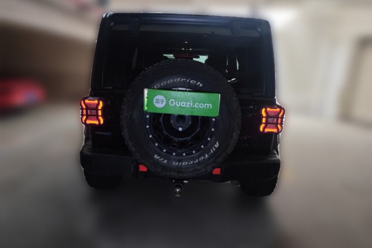 Used Jeep Wrangler New Energy 2021 Four-Door 2.0T 4xe Sahara Rear