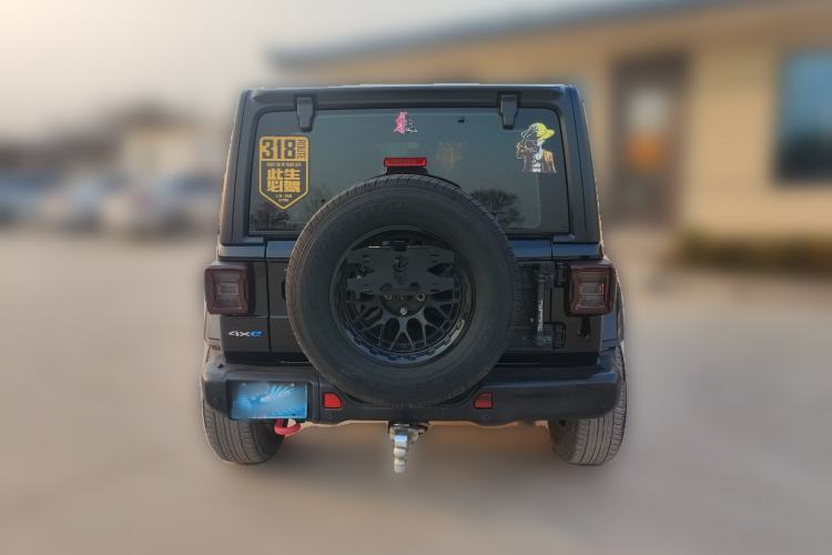 Used Jeep Wrangler New Energy 2021 Four-Door 2.0T 4xe Sahara First Edition Rear