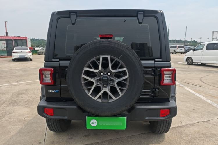 Used Jeep Wrangler New Energy 2021 Four-Door 2.0T 4xe Sahara Rear