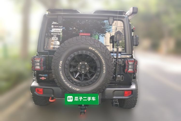 Used Jeep Wrangler New Energy 2021 Four-Door 2.0T 4xe Sahara Rear