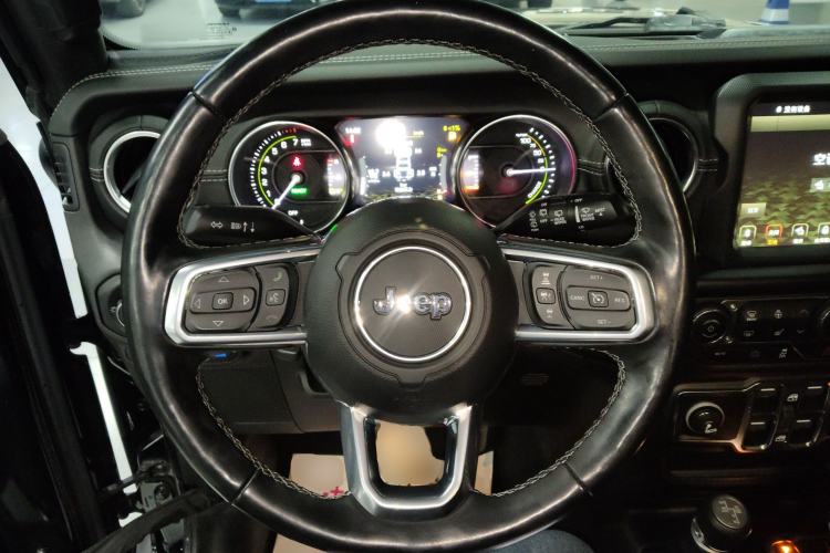 Used Jeep Wrangler New Energy 2021 Four-Door 2.0T 4xe Sahara Steering Wheel