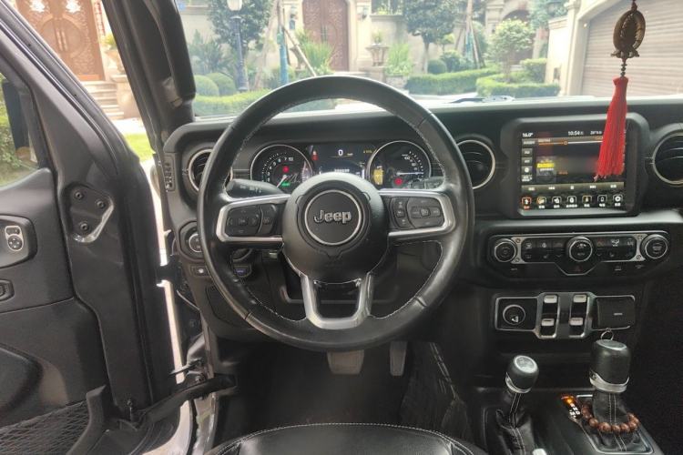 Used Jeep Wrangler New Energy 2021 Four-Door 2.0T 4xe Sahara Steering Wheel