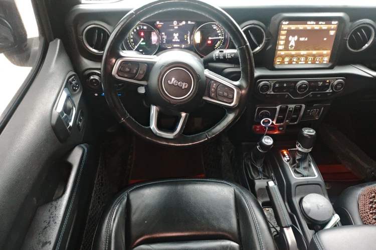 Used Jeep Wrangler New Energy 2021 Four-Door 2.0T 4xe Robin Hood Steering Wheel