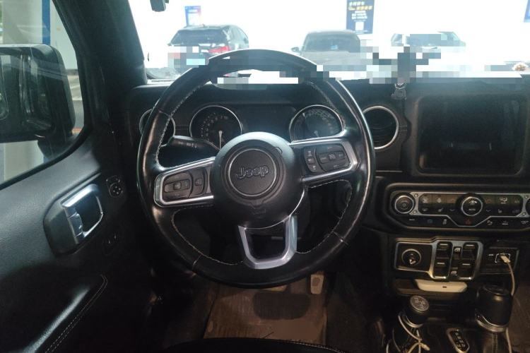 Used Jeep Wrangler New Energy 2021 Four-Door 2.0T 4xe Sahara Steering Wheel