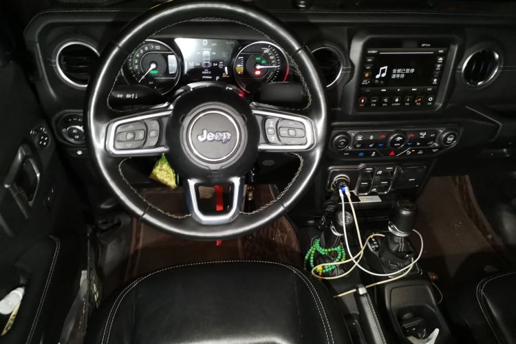 Used Jeep Wrangler New Energy 2021 Four-Door 2.0T 4xe Sahara Steering Wheel