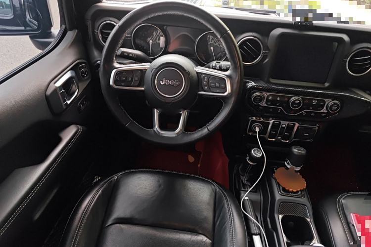 Used Jeep Wrangler New Energy 2021 Four-Door 2.0T 4xe Sahara Steering Wheel