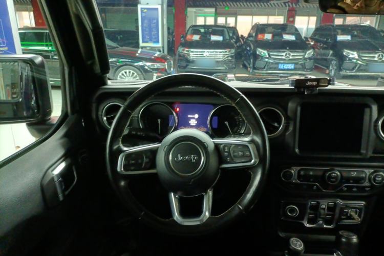 Used Jeep Wrangler New Energy 2021 Four-Door 2.0T 4xe Sahara Steering Wheel