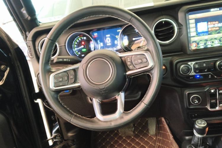 Used Jeep Wrangler New Energy 2021 Four-Door 2.0T 4xe Sahara Steering Wheel