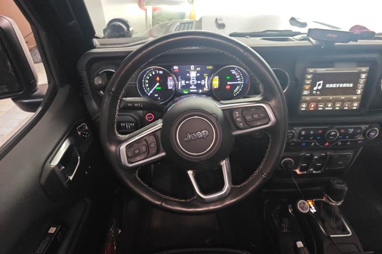 Used Jeep Wrangler New Energy 2021 Four-Door 2.0T 4xe Sahara Steering Wheel