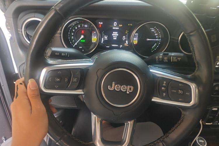 Used Jeep Wrangler New Energy 2021 Four-Door 2.0T 4xe Sahara First Edition Steering Wheel