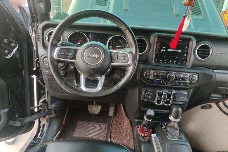 Used Jeep Wrangler New Energy 2021 Four-Door 2.0T 4xe Sahara First Edition Steering Wheel