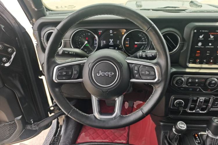 Used Jeep Wrangler New Energy 2021 Four-Door 2.0T 4xe Sahara Steering Wheel