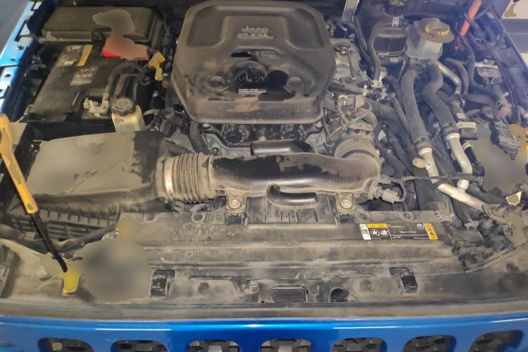 Used Jeep Wrangler New Energy 2021 Four-Door 2.0T 4xe Sahara Engine Bay