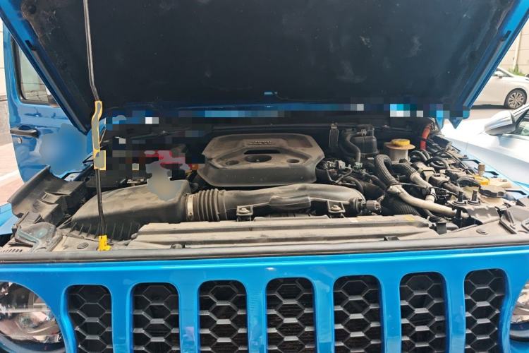 Used Jeep Wrangler New Energy 2021 Four-Door 2.0T 4xe Sahara Engine Bay