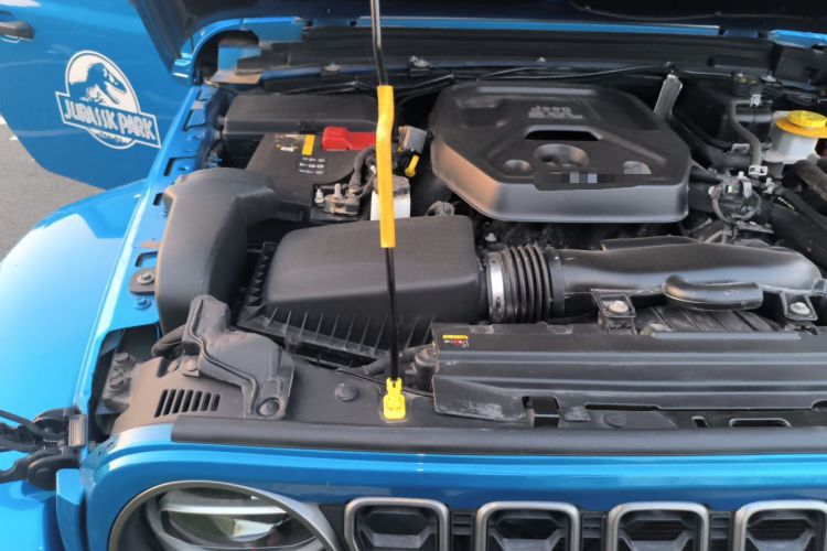 Used Jeep Wrangler New Energy 2021 Four-Door 2.0T 4xe Sahara Engine Bay Right