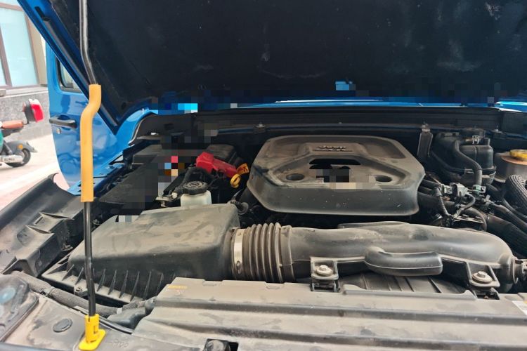 Used Jeep Wrangler New Energy 2021 Four-Door 2.0T 4xe Sahara Engine Bay Right