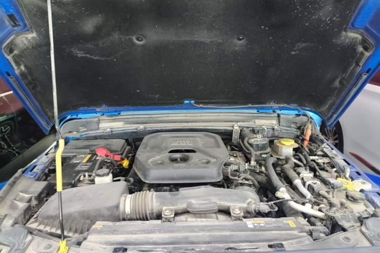 Used Jeep Wrangler New Energy 2021 Four-Door 2.0T 4xe Sahara Engine Bay