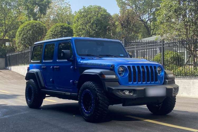 Used Jeep Wrangler New Energy 2021 Four-Door 2.0T 4xe Sahara Exterior 2