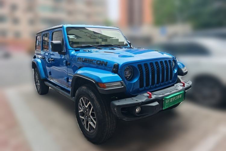 Used Jeep Wrangler New Energy 2021 Four-Door 2.0T 4xe Sahara Front Right 45 Deg