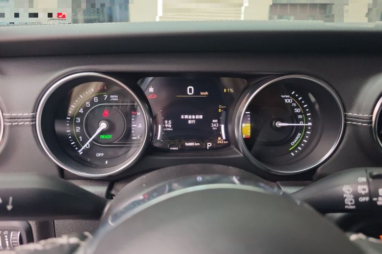 Used Jeep Wrangler New Energy 2021 Four-Door 2.0T 4xe Sahara Instrument Cluster