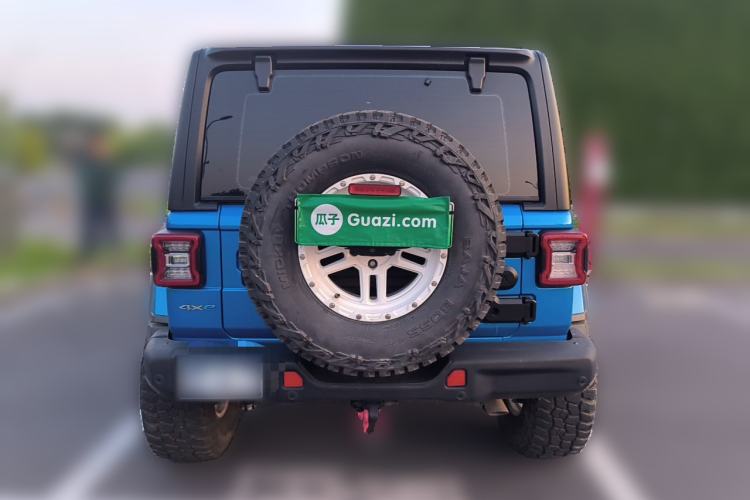 Used Jeep Wrangler New Energy 2021 Four-Door 2.0T 4xe Sahara Rear