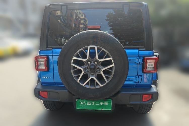 Used Jeep Wrangler New Energy 2021 Four-Door 2.0T 4xe Sahara Rear