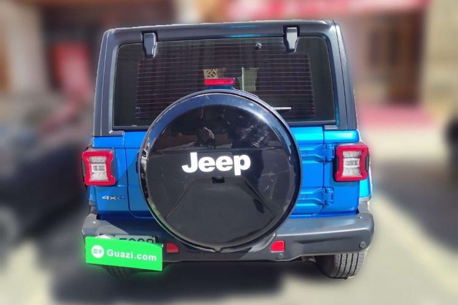 Used Jeep Wrangler New Energy 2021 Four-Door 2.0T 4xe Sahara Rear