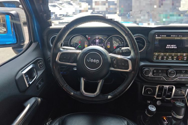 Used Jeep Wrangler New Energy 2021 Four-Door 2.0T 4xe Sahara Steering Wheel
