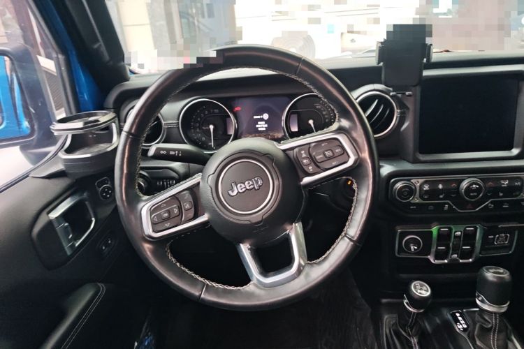 Used Jeep Wrangler New Energy 2021 Four-Door 2.0T 4xe Sahara Steering Wheel