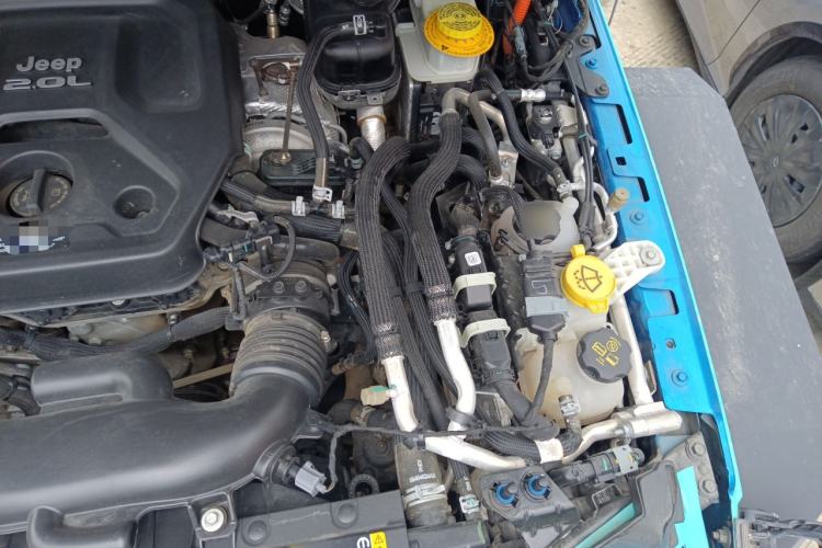 Used Jeep Wrangler New Energy 2021 Four-Door 2.0T 4xe Sahara Engine Bay Left