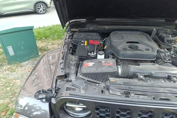 Used Jeep Wrangler New Energy 2021 Four-Door 2.0T 4xe Sahara First Edition Engine Bay Right