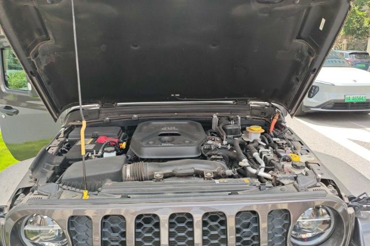 Used Jeep Wrangler New Energy 2021 Four-Door 2.0T 4xe Sahara Engine Bay